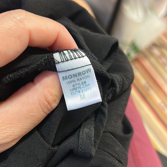 Monrow Revolve sleeveless zip crepe jogger jumpsuit in Neptune NWT - Picture 10 of 12